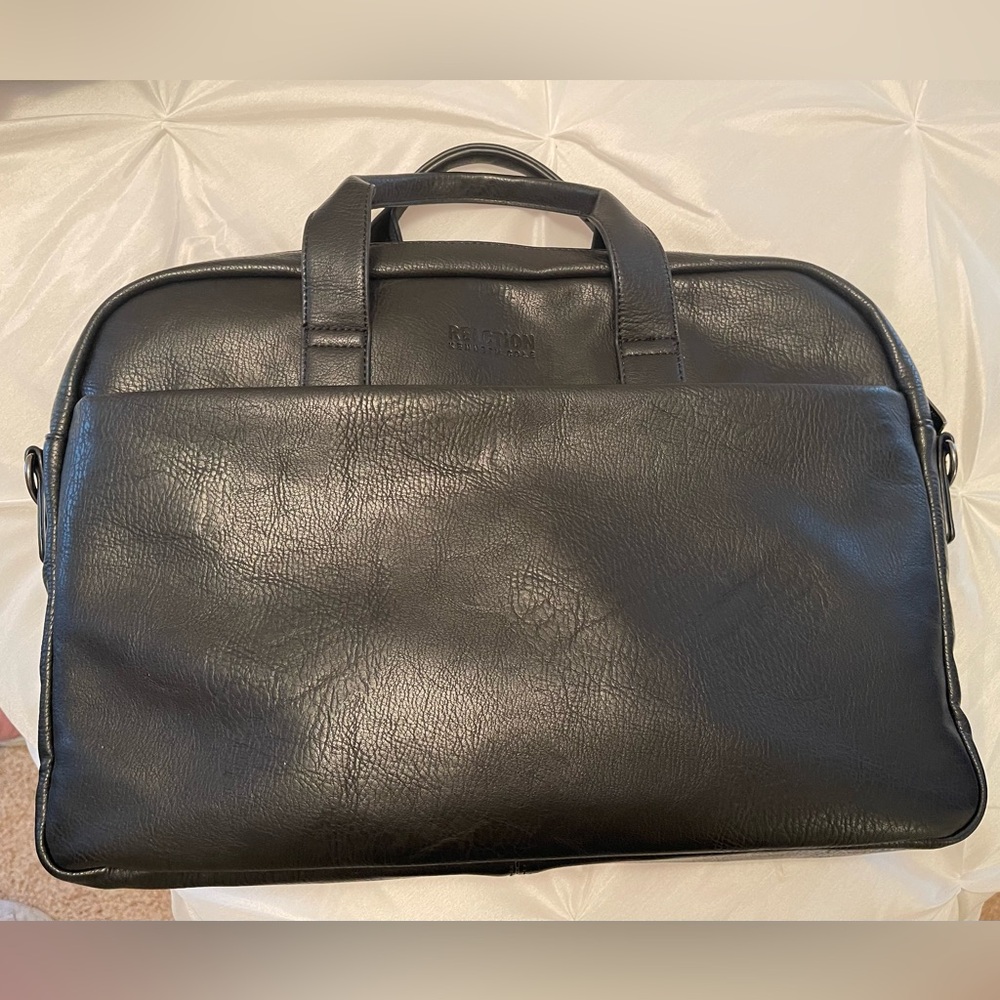 Black Kenneth Cole briefcase, gently used